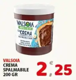 Premium Supermercati Valsoia crema spalmabile offerta