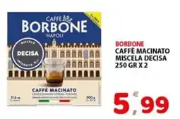 Premium Supermercati Caffè macinato Borbone offerta