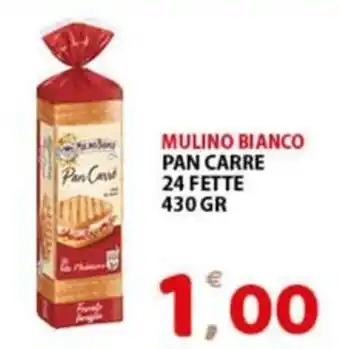 Premium Supermercati Mulino Bianco Pan Carre offerta