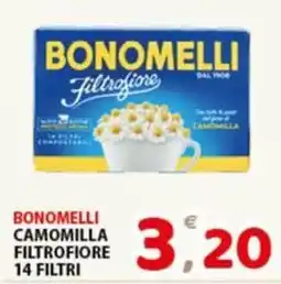 Premium Supermercati Bonomelli camomilla filtrofiore offerta