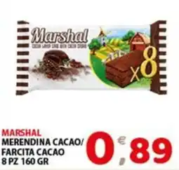 Mio Market Marshal merendina cacao offerta