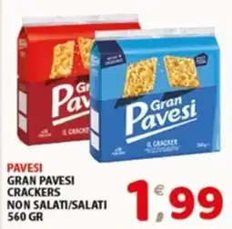 Mio Market Pavesi gran pavesi crackers offerta