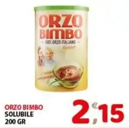 Mio Market Orzo Bimbo solubile offerta