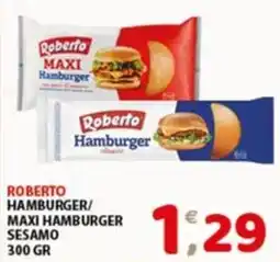 Mio Market Roberto Hamburger/Maxi Hamburger Sesamo offerta