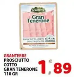 Premium Supermercati Granterre prosciutto cotto gran tenerone offerta