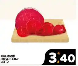 Premium Supermercati Rigamonti bresaola IGP offerta