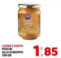 Mio Market Pesche allo sciroppo offerta