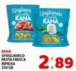 Mio Market Rana sfogliavelo pasta fresca ripiena offerta