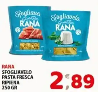 Mio Market Rana sfogliavelo pasta fresca ripiena offerta
