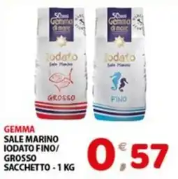 Mio Market Gemma sale marino iodato offerta