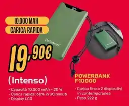 Fiducia & Convenienza Powerbank F10000 Intenso offerta