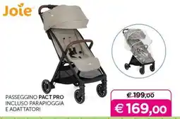 Universo Bimbo Joie Passeggino Pact Pro offerta