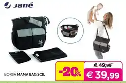 Universo Bimbo Jané Borsa Mama Bag Soil offerta