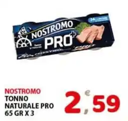 Premium Supermercati Nostromo tonno naturale pro offerta