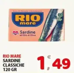 Premium Supermercati Rio mare Sardine classiche offerta