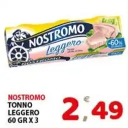 Premium Supermercati Nostromo tonno leggero offerta