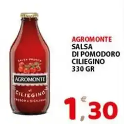 Premium Supermercati Agromonte salsa di pomodoro ciliegino offerta