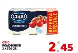 Premium Supermercati Cirio pomodorini offerta