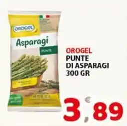 Premium Supermercati Orogel punte di asparagi offerta