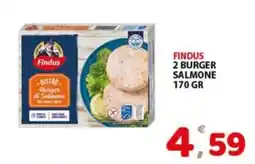 Premium Supermercati Findus Burger di Salmone offerta