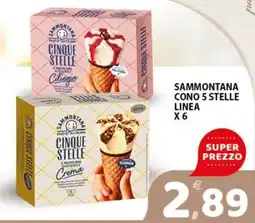Premium Supermercati Sammontana cono 5 stelle linea offerta