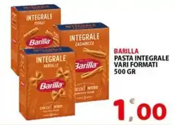 Premium Supermercati Barilla pasta integrale offerta