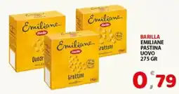 Premium Supermercati Barilla Emiliane pastina uovo offerta
