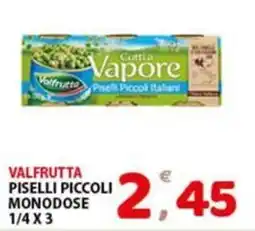 Premium Supermercati Valfrutta Piselli Piccoli offerta