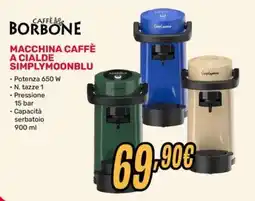 Fiducia & Convenienza Macchina caffè a cialde Simplymoonblu offerta