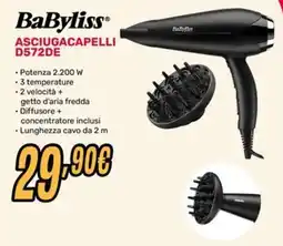 Fiducia & Convenienza BaByliss asciugacapelli D572DE offerta