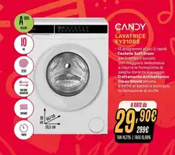 Fiducia & Convenienza Candy lavatrice EY2108S offerta