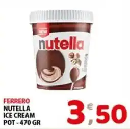 Mio Market Ferrero Nutella Ice Cream offerta