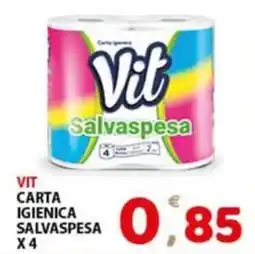 Premium Supermercati Vit carta igienica salvaspesa offerta