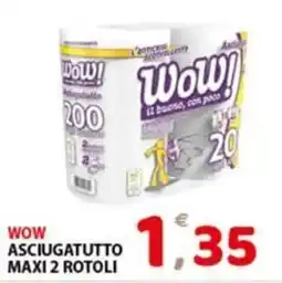 Premium Supermercati Wow! asciugatutto offerta