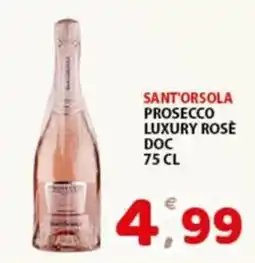 Premium Supermercati Sant'Orsola Prosecco Luxury Rosé DOC offerta