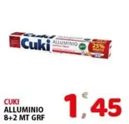 Premium Supermercati Cuki alluminio offerta