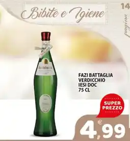 Premium Supermercati Fazi Battaglia Verdicchio Iesi DOC offerta