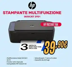Fiducia & Convenienza Stampante multifunzione Deskjet 2921 offerta