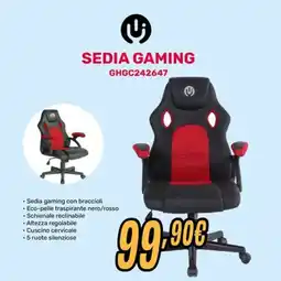 Fiducia & Convenienza Sedia gaming offerta