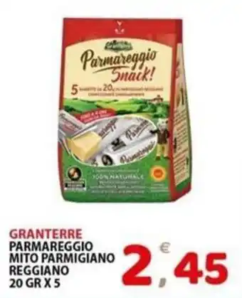 Granterre Parmareggio Mito Parmigiano Reggiano