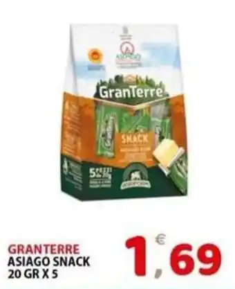GranTerre Asiago Snack
