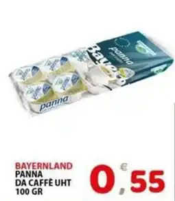 Il Centro Superstore Bavaria panna da caffè UHT offerta