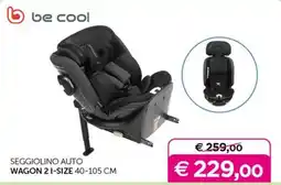 Universo Bimbo be cool SEGGIOLINO AUTO WAGON 2 I-SIZE offerta