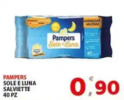 Premium Supermercati Pampers Sole e Luna salviette offerta
