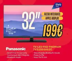 Fiducia & Convenienza Panasonic TV LED FHD Premium offerta