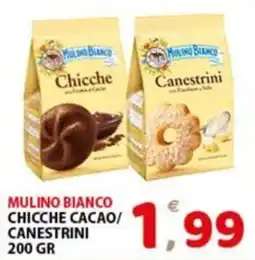 Premium Supermercati Mulino Bianco Chicche Cacao/Canestrini offerta