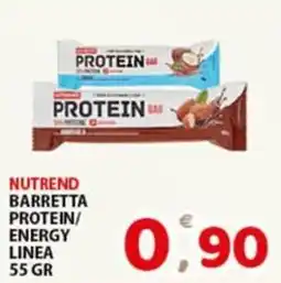 Premium Supermercati Nutrend barretta protein/energy offerta