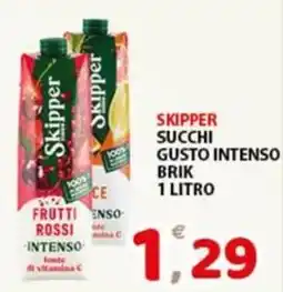 Premium Supermercati Skipper succhi gusto intenso offerta