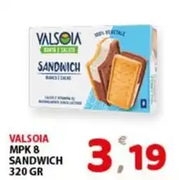 Premium Supermercati Valsòia sandwich offerta