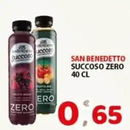 Premium Supermercati San Benedetto Succoso Zero offerta